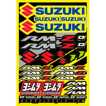 Sticker D'cor  Suzuki RMZ