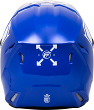 Cargar imagen en el visor de la galería, Casco Fly Racing Kinetic Menace blanco/azul 2XL