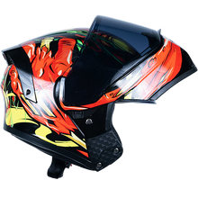 Cargar imagen en el visor de la galería, Casco Estelar Zombie rojo (Luz LED)