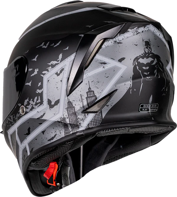 Casco Kov Casco Para Moto De Batman Casco KROON DC Batman