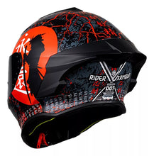 Cargar imagen en el visor de la galería, Casco BUSTER Rider Armour rojo