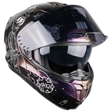 Cargar imagen en el visor de la galería, Casco SNOW Rick & Morty Galactic tornasol