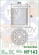 Cargar imagen en el visor de la galería, Filtro de aceite HF143