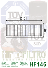 Cargar imagen en el visor de la galería, Filtro de aceite HF146