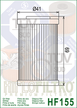 Cargar imagen en el visor de la galería, Filtro de aceite HF155