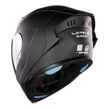 Cargar imagen en el visor de la galería, Casco X-Kov Latin X negro mate