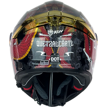 Cargar imagen en el visor de la galería, Casco THUNDER Quetzalcoatl rojo