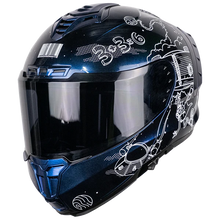 Cargar imagen en el visor de la galería, Casco SNOW Rick & Morty Galactic blue