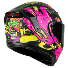 Cargar imagen en el visor de la galería, Casco Estelar Zombie rosa (Luz LED)