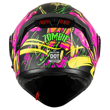 Cargar imagen en el visor de la galería, Casco Estelar Zombie rosa (Luz LED)