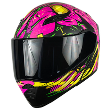 Cargar imagen en el visor de la galería, Casco Estelar Zombie rosa (Luz LED)