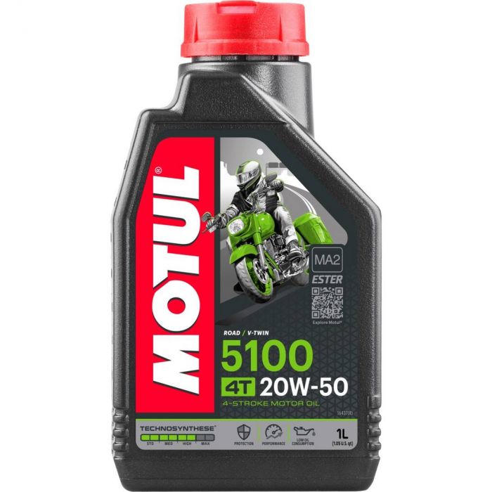 Aceite 4T Semisintético Motul 5100 20w50