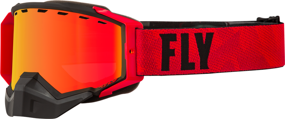 Goggle Fly Racing Zone pro negro/rojo