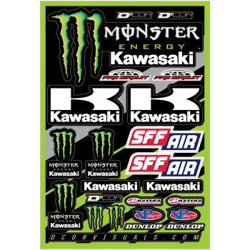 Sticker D'cor Kawasaki Monster