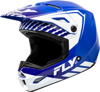 Cargar imagen en el visor de la galería, Casco Fly Racing Kinetic Menace blanco/azul 2XL
