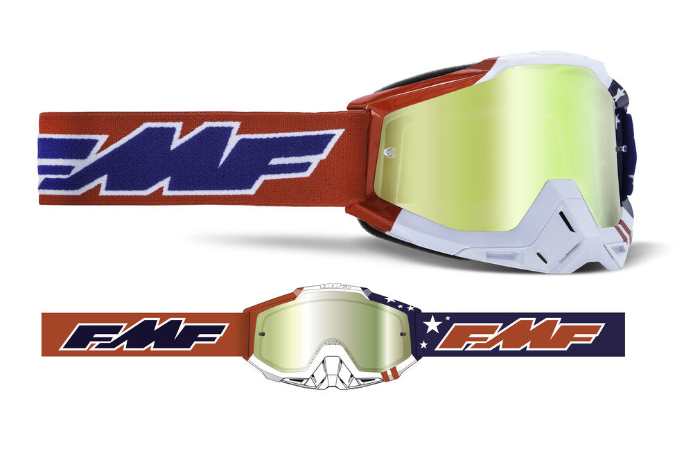 Goggles FMF PowerBomb US of true gold