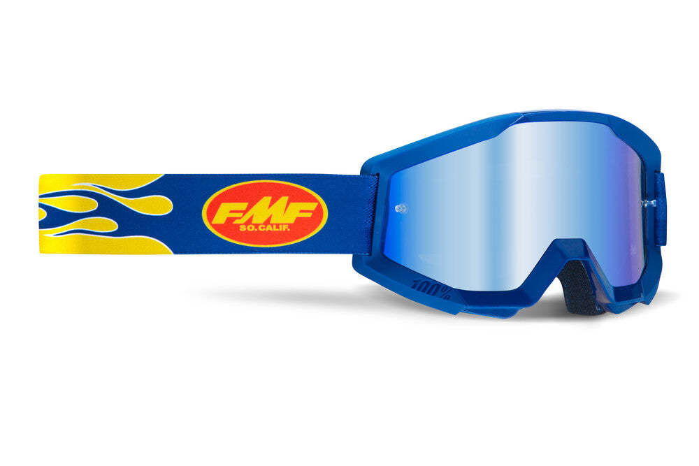 Goggles FMF PowerCore flame navy