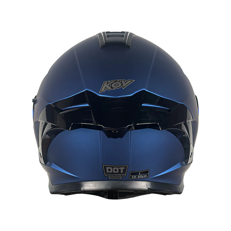 Cascos Para Moto Azul Mate Casco APOLO Azul Mate – MotoPartes