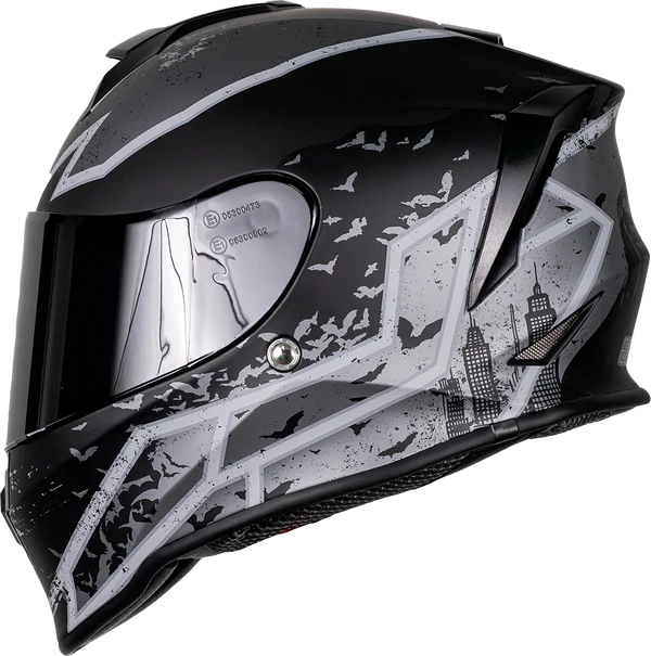 Casco KROON DC Batman gris