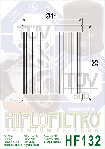 Filtro de aceite HF132