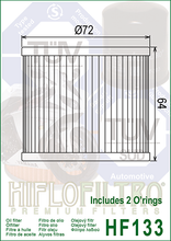 Cargar imagen en el visor de la galería, Filtro de aceite HF133
