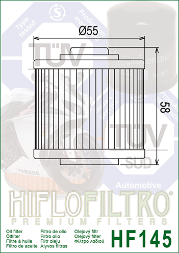 Filtro de aceite HF145