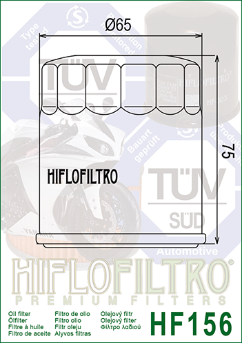 Filtro de aceite HF156