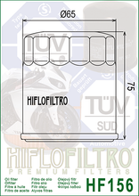 Cargar imagen en el visor de la galería, Filtro de aceite HF156
