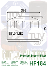 Cargar imagen en el visor de la galería, Filtro de aceite HF184
