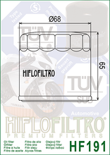 Cargar imagen en el visor de la galería, Filtro de aceite HF191

