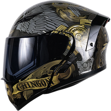 Cargar imagen en el visor de la galería, Casco ESTELAR Mexa dorado (Luz LED)
