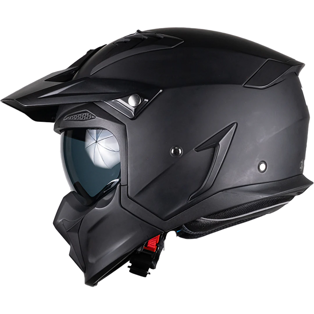 Casco X-KOV TRACKER negro mate