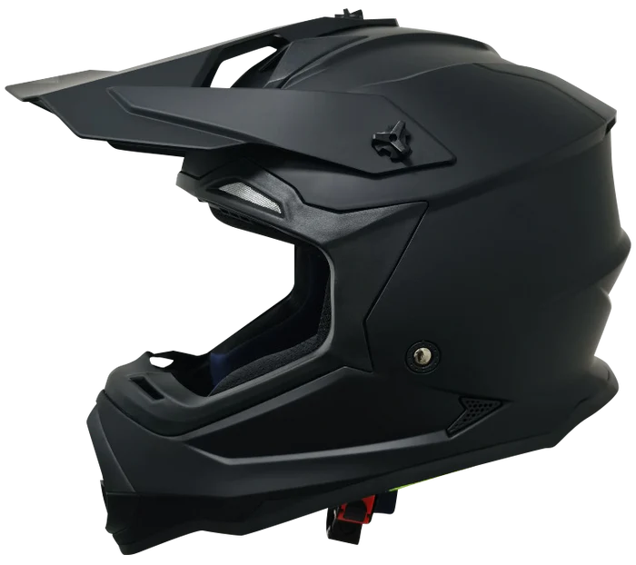 Casco Cross Hunter negro mate
