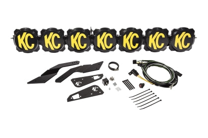 Barra de luces KC HiLiTES para Can-am X3 Pro6 Gravity LED 7-Light