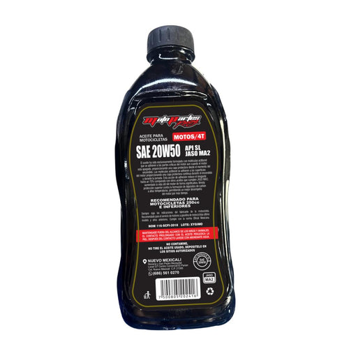 Aceite 4T Mineral MP Racing 20W50