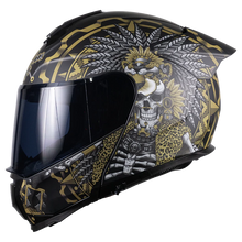 Cargar imagen en el visor de la galería, Casco LITIO Obsidian dorado
