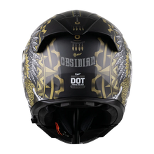 Cargar imagen en el visor de la galería, Casco LITIO Obsidian dorado
