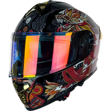 Cargar imagen en el visor de la galería, Casco THUNDER Quetzalcoatl rojo
