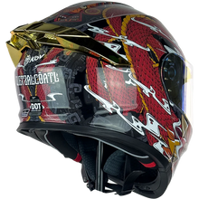 Cargar imagen en el visor de la galería, Casco THUNDER Quetzalcoatl rojo
