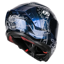 Cargar imagen en el visor de la galería, Casco SNOW Rick &amp; Morty Galactic blue
