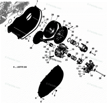 Cargar imagen en el visor de la galería, Slider shoe set para transmision Can-am Maverick X3
