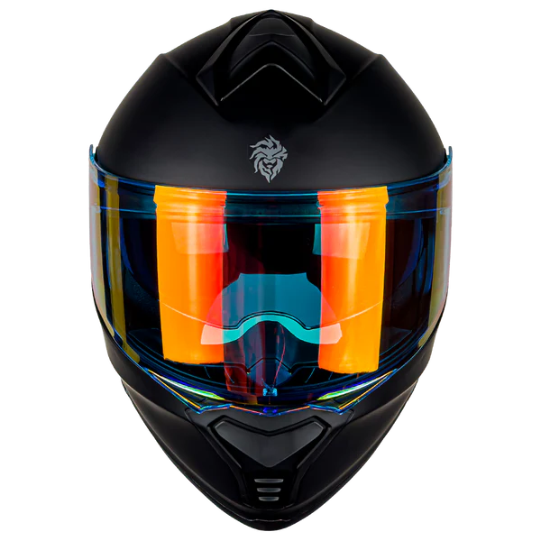 Amazon Luz Para Casco De Moto Casco THUNDER Negro Mate (LUZ LED