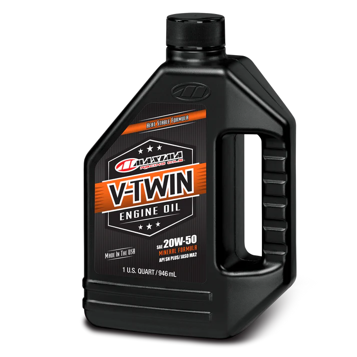 Aceite 4T Mineral V-Twin 20w-50 (946ml)
