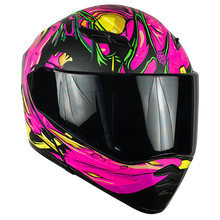 Cargar imagen en el visor de la galería, Casco Estelar Zombie rosa (Luz LED)
