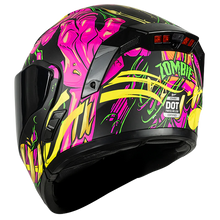 Cargar imagen en el visor de la galería, Casco Estelar Zombie rosa (Luz LED)
