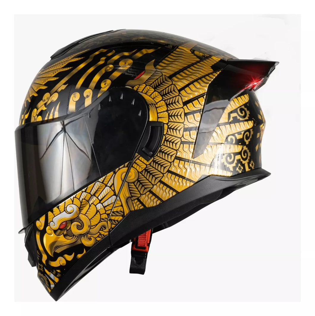 Casco Zero Kuauhtli dorado