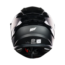 Cargar imagen en el visor de la galería, Casco ARES solido negro mate
