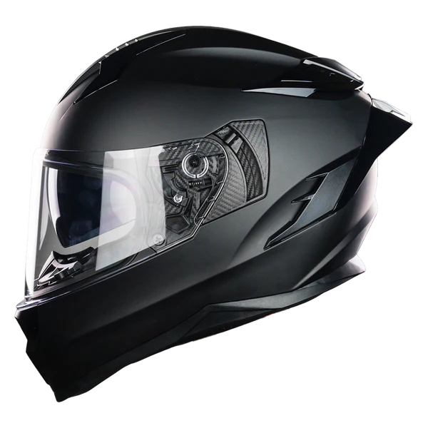 Casco ARES solido negro mate