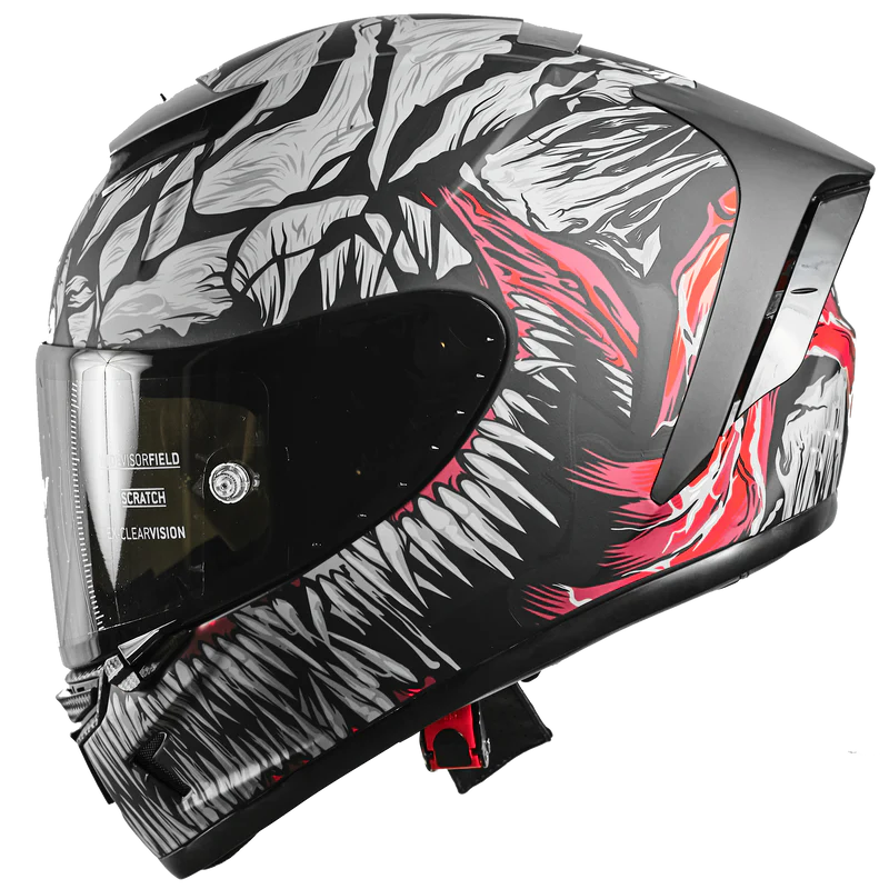 Casco Aircut Carnivor negro