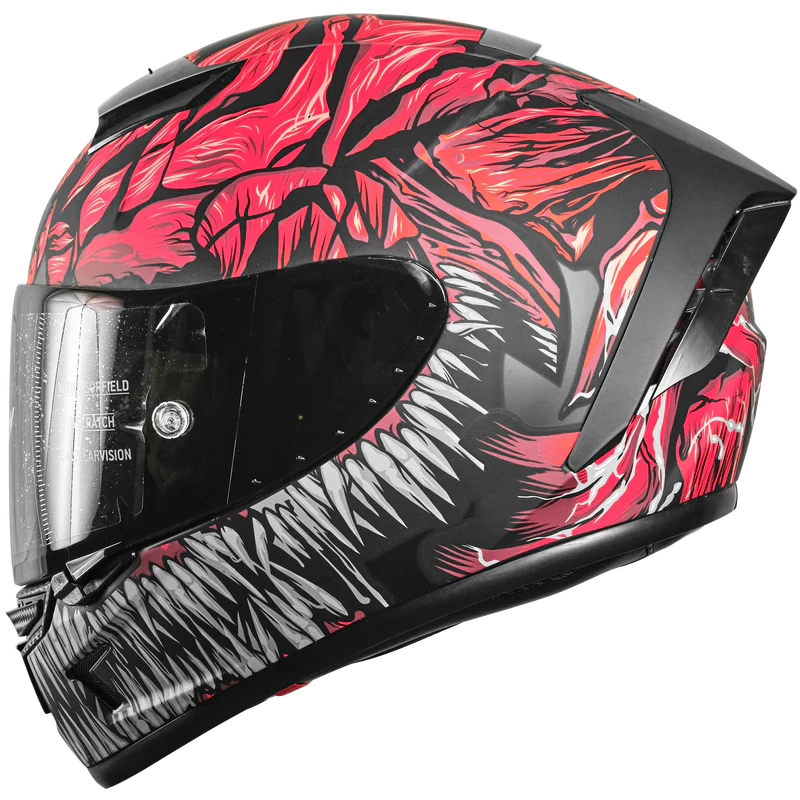 Casco Aircut Carnivor red